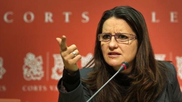 Mónica Oltra, vicepresidenta, portavoz y consejera de Igualdad de la Generalitat valenciana.