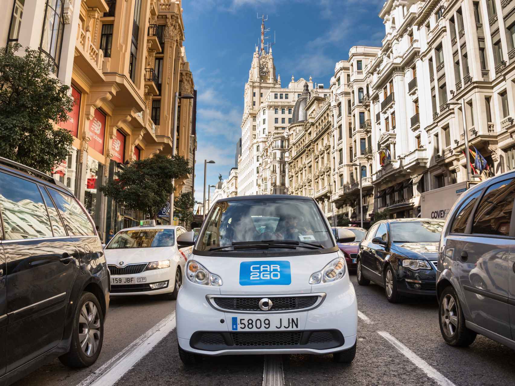 El servicio de Car2go cumple su primer mes en Madrid