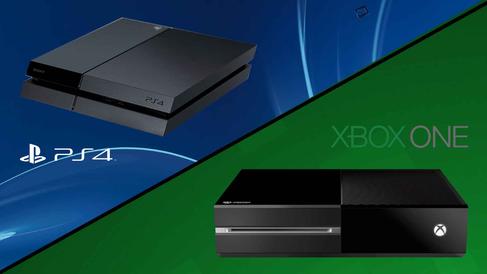 Las dos máximas competidoras del mercado, PlayStation 4 y Xbox One.