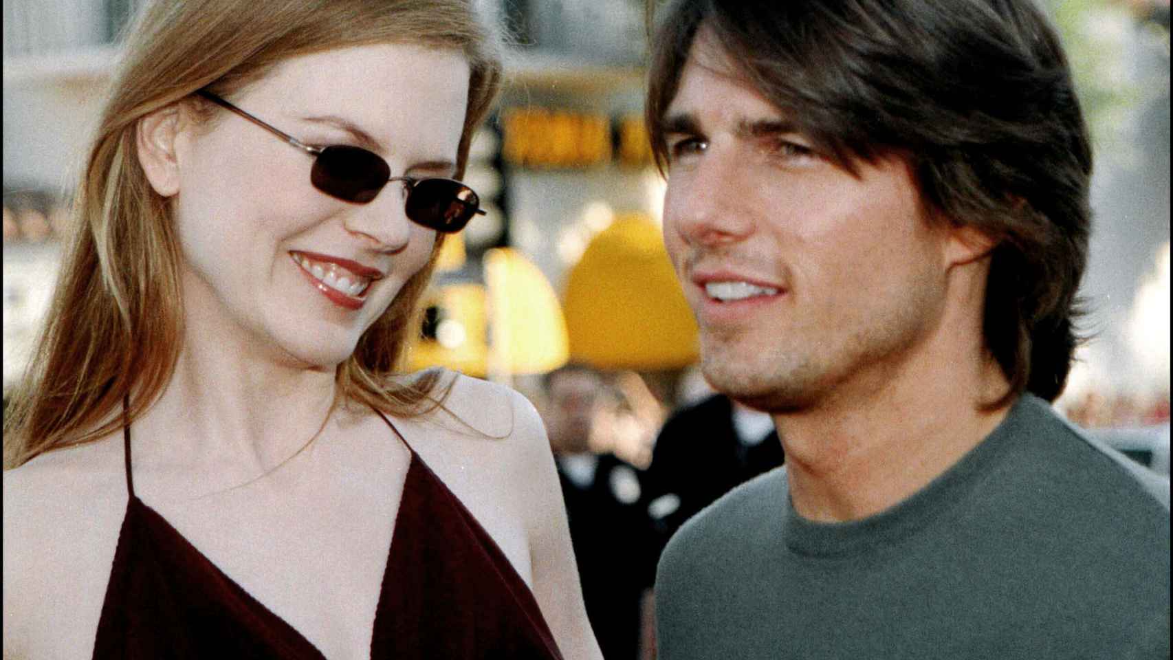 Tom Cruise y Nicole Kidman en la premier de Eyes Wide Shut en Los Ángeles en 2001