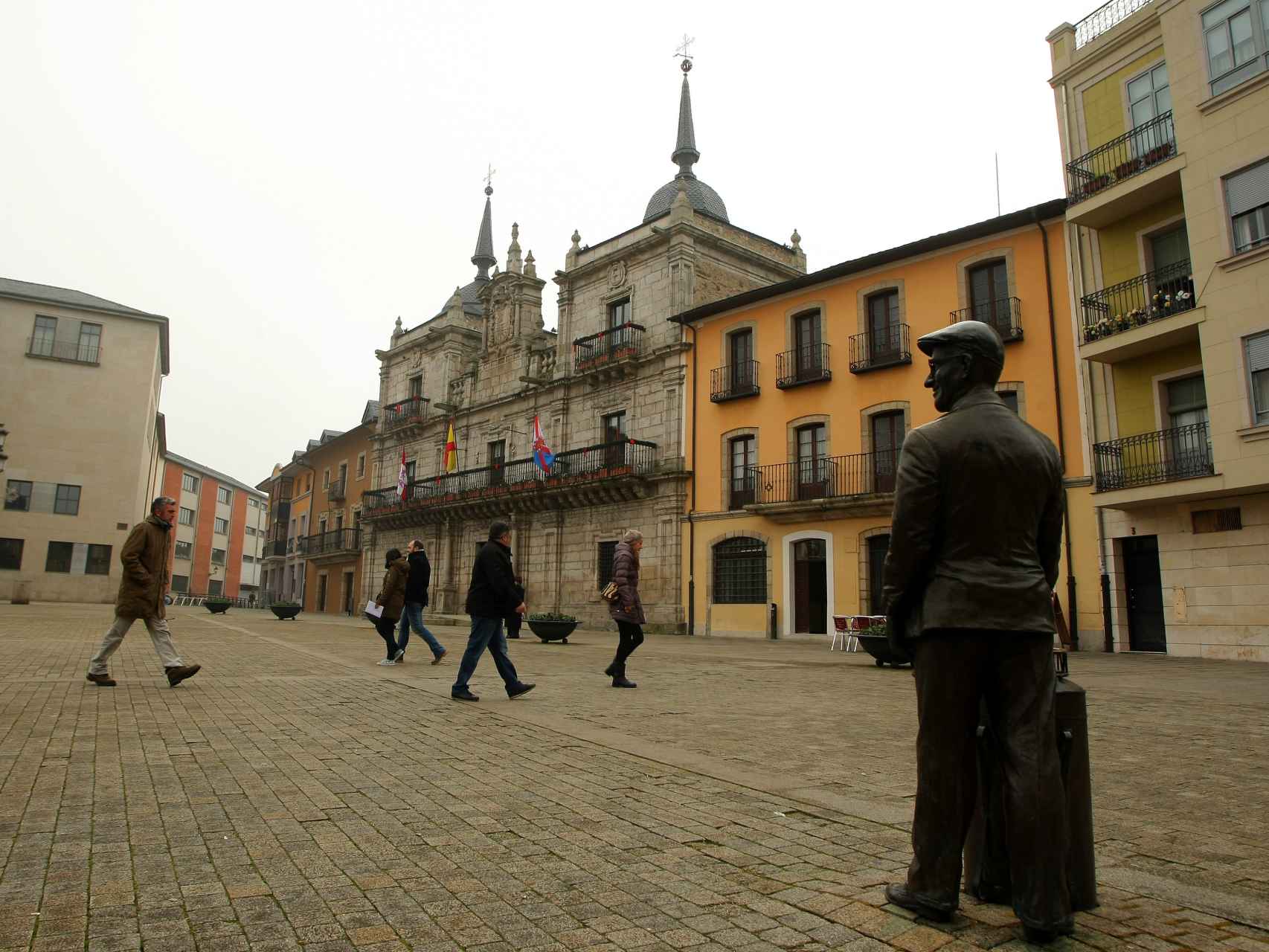 Plaza del Ayuntamiento de Ponferrada.