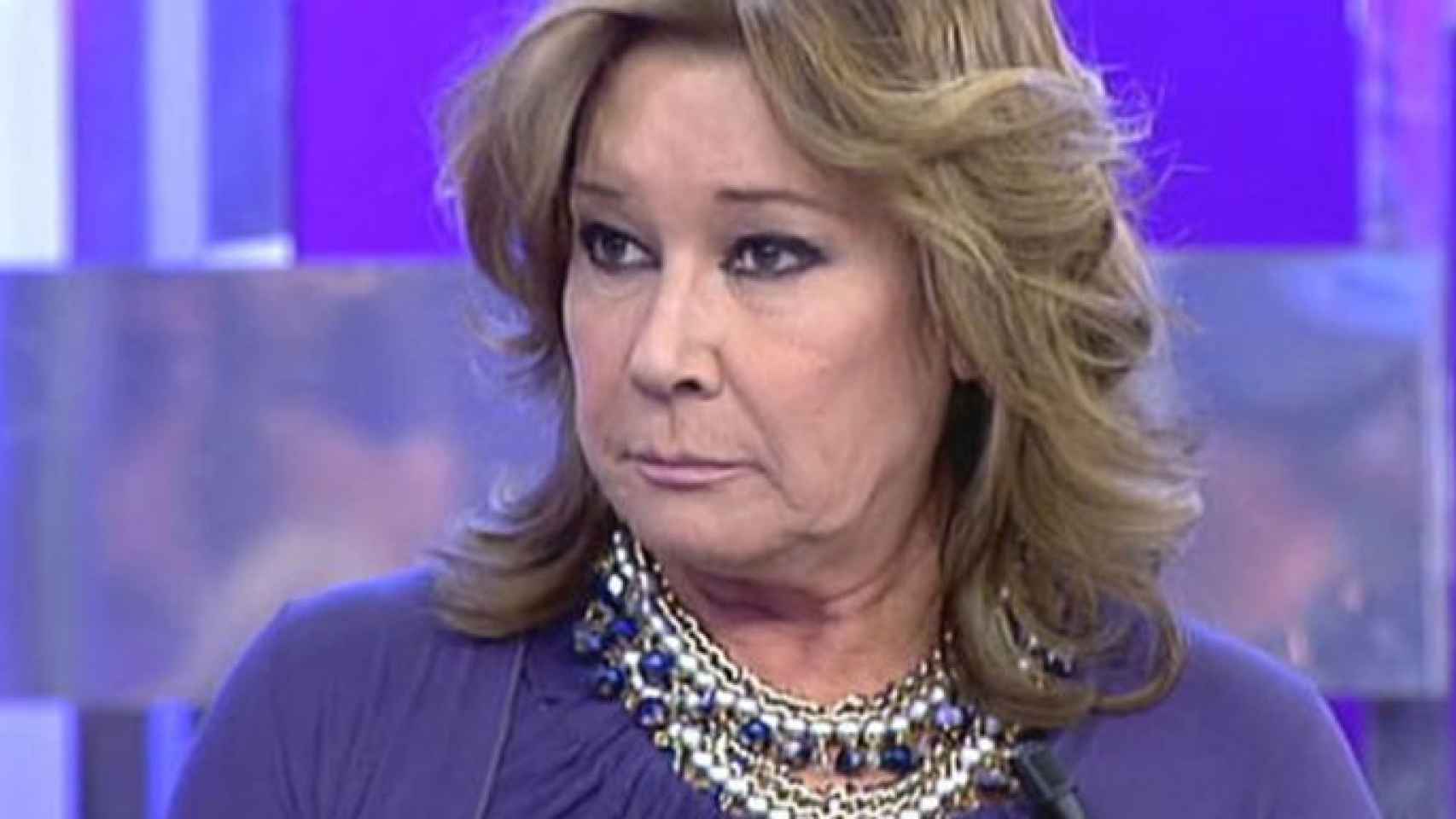 Mila Ximénez en 'Sálvame' (Telecinco)