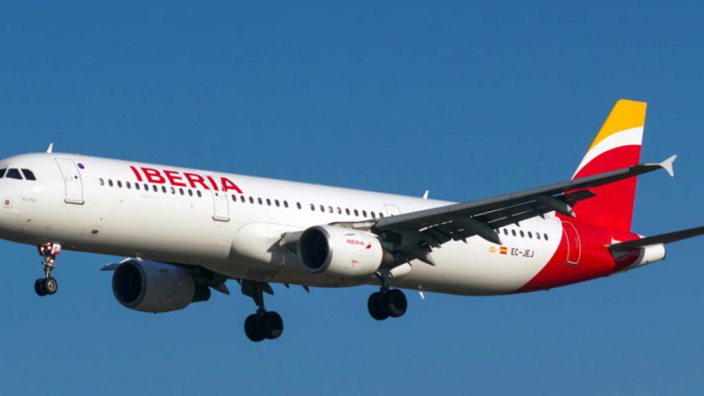 Un avión de Iberia en una imagen de archivo.