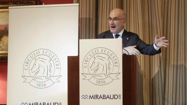 Duran en un acto celebrado en Barcelona.