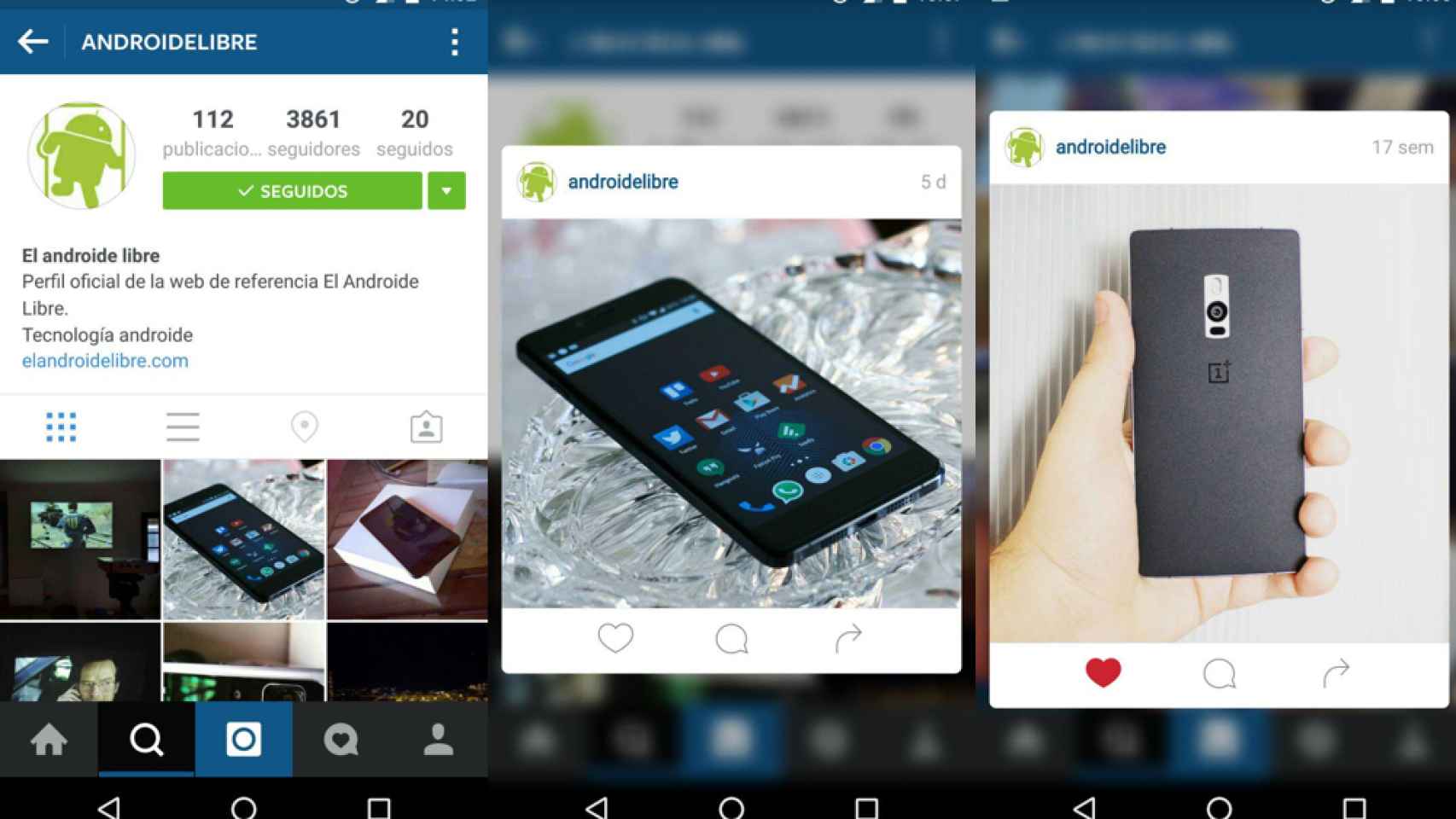 Instagram retira el efecto ‘3D Touch’ de su aplicación para Android