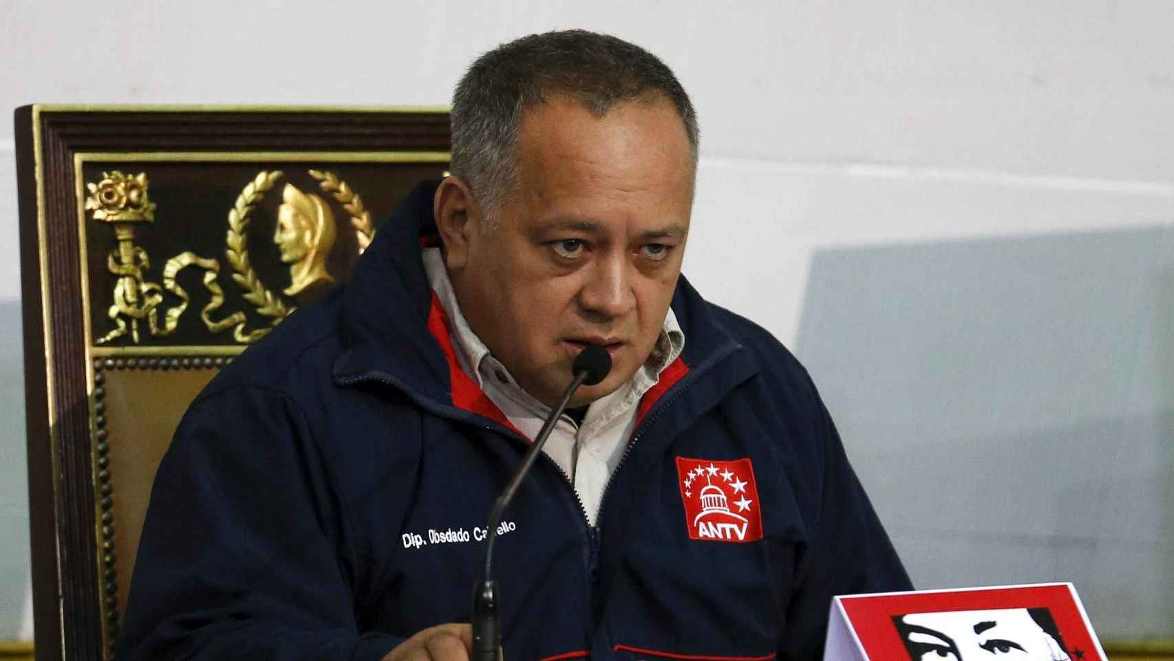 Diosdado Cabello habla en la Asamblea Nacional el pasado 10 de diciembre 2015.
