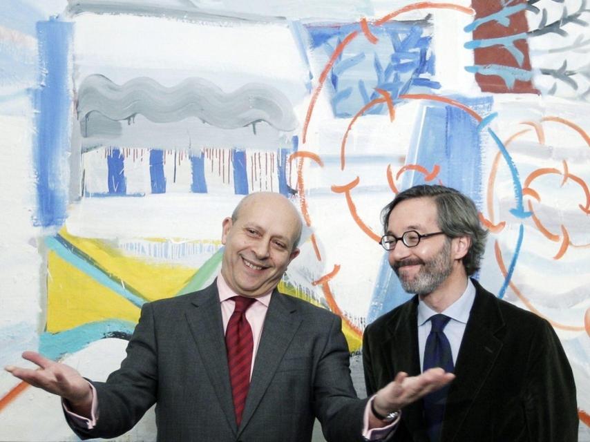 José Ignacio Wert y José María Lassalle, en 2011.