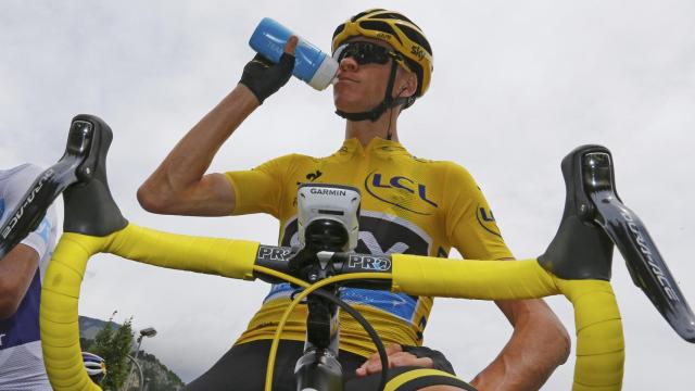 Chris Froome durante el último Tour de Francia.