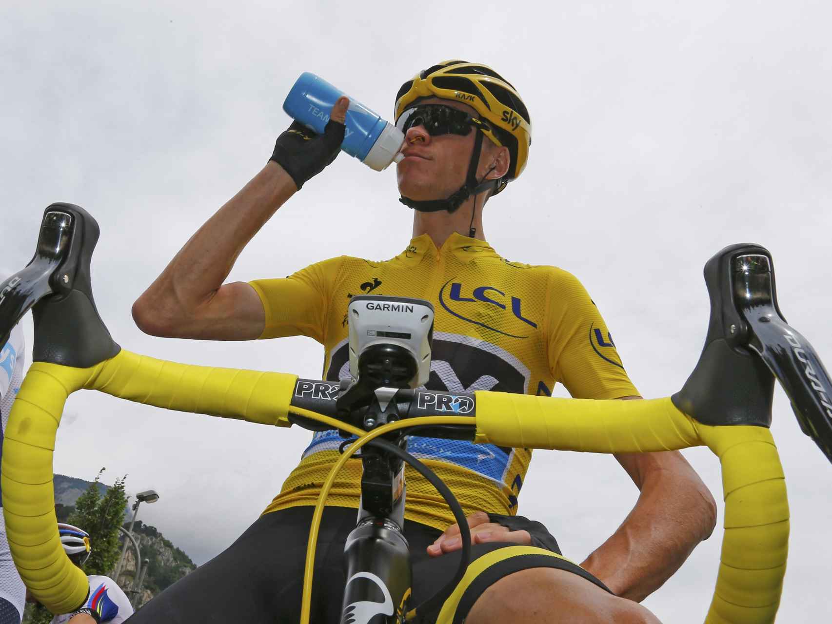 Chris Froome durante el último Tour de Francia.