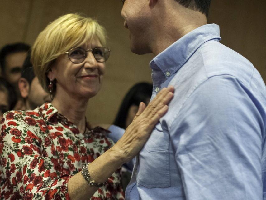 Rosa Díez y Andrés Herzog este domingo.