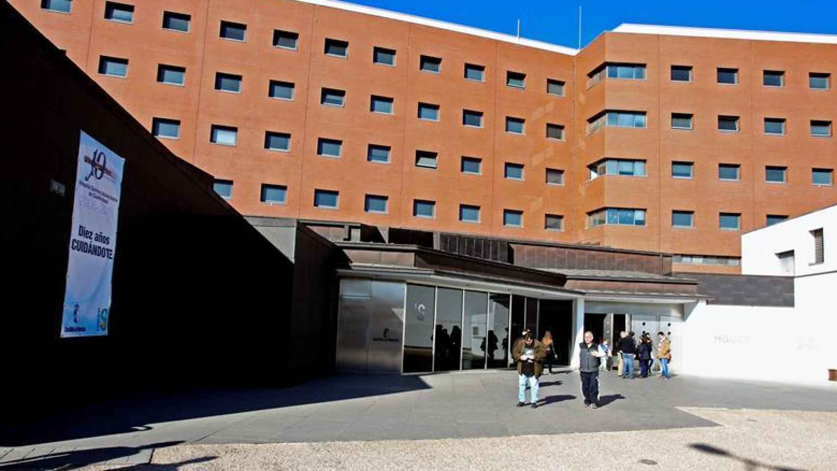 Hospital de Ciudad Real, donde los afectados permanecen ingresados.