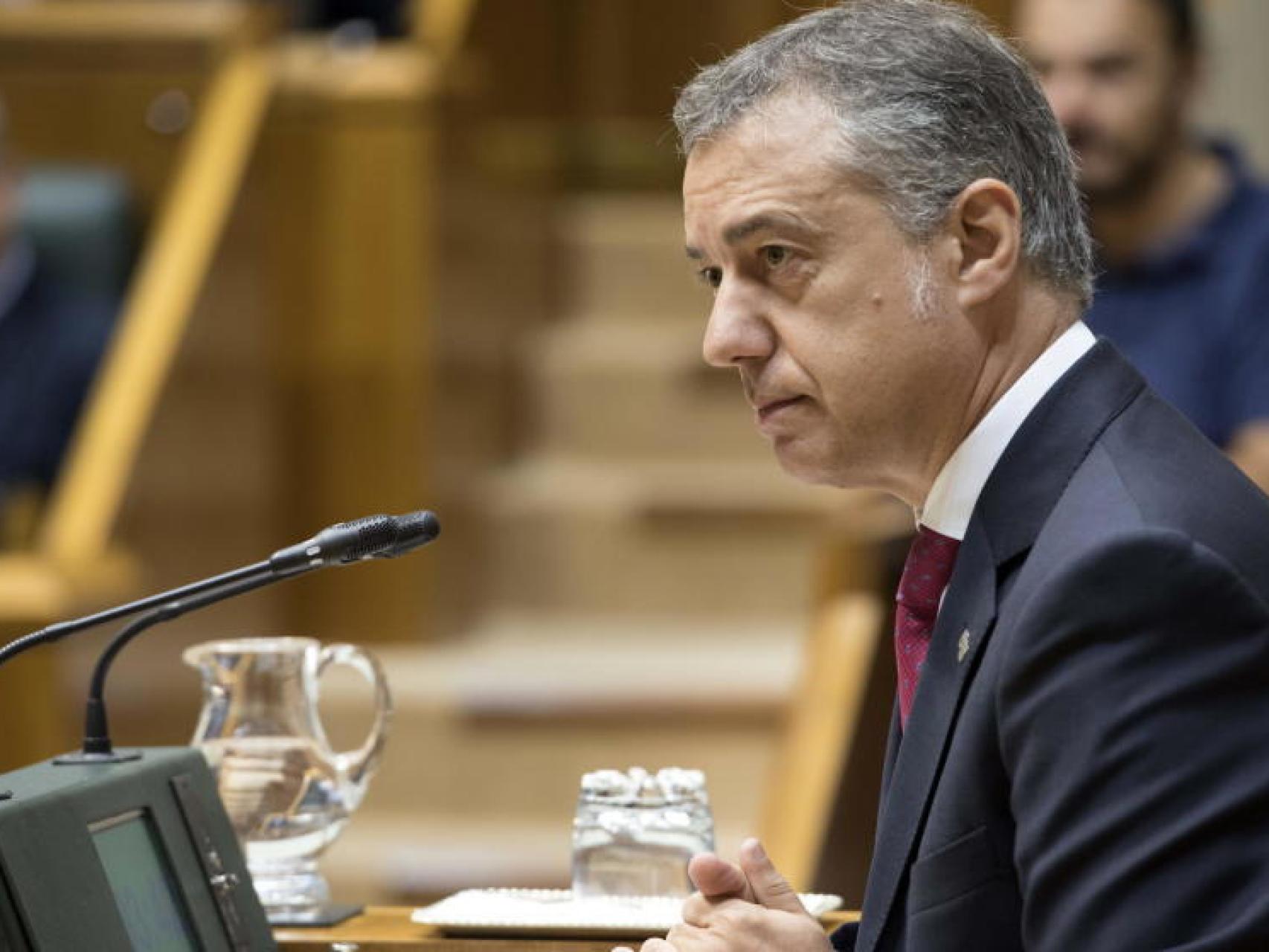 El lehendakari, Íñigo Urkullu.