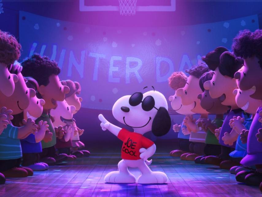 Snoopy, en el filme, que no se desvía del canon estético de Schulz