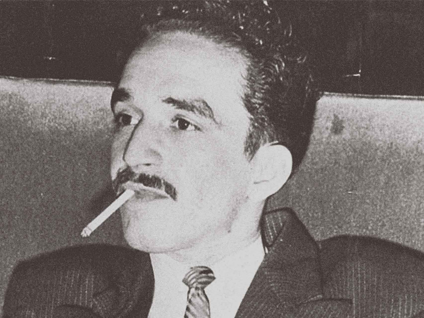 Gabriel García Márquez, en los años cincuenta.