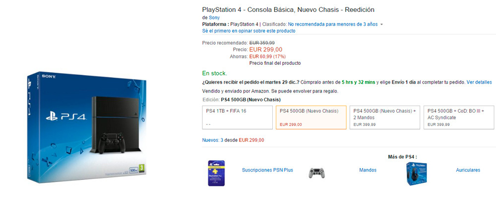 playstation-4-oferta