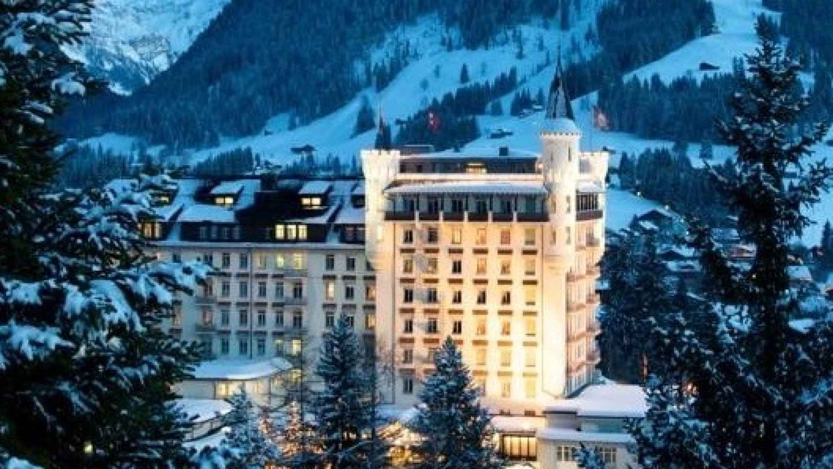 El Hotel Gstaad Palace al que acuden los famosos de Hollywwod