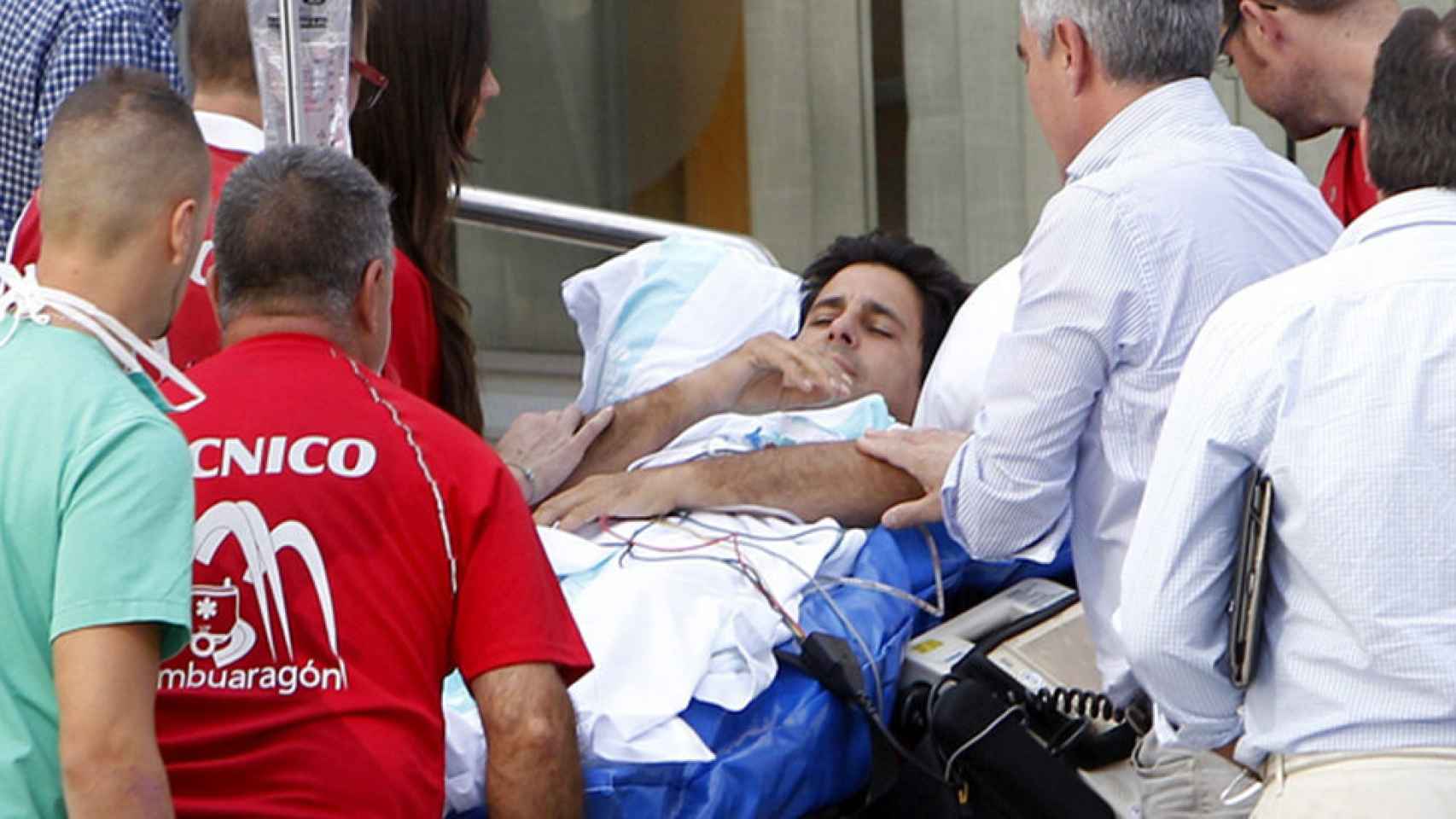 Fran Rivera sufrió una grave cogida en agosto en la plaza de toros de Huesca