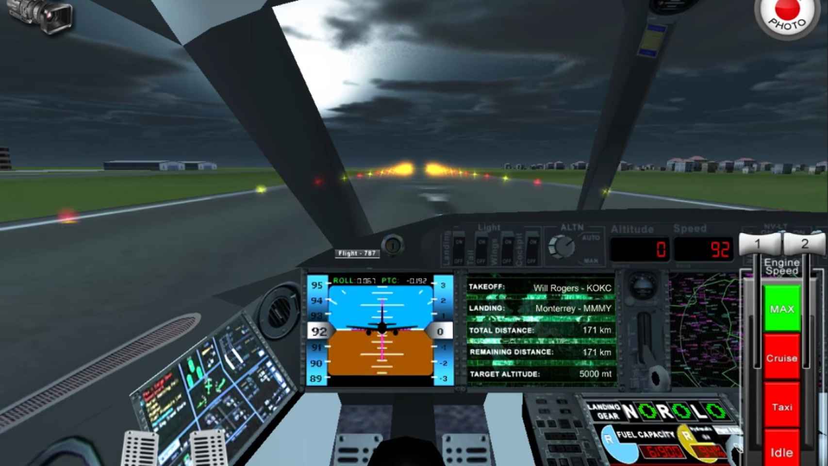 Flight 787, un Flight Simulator para Android
