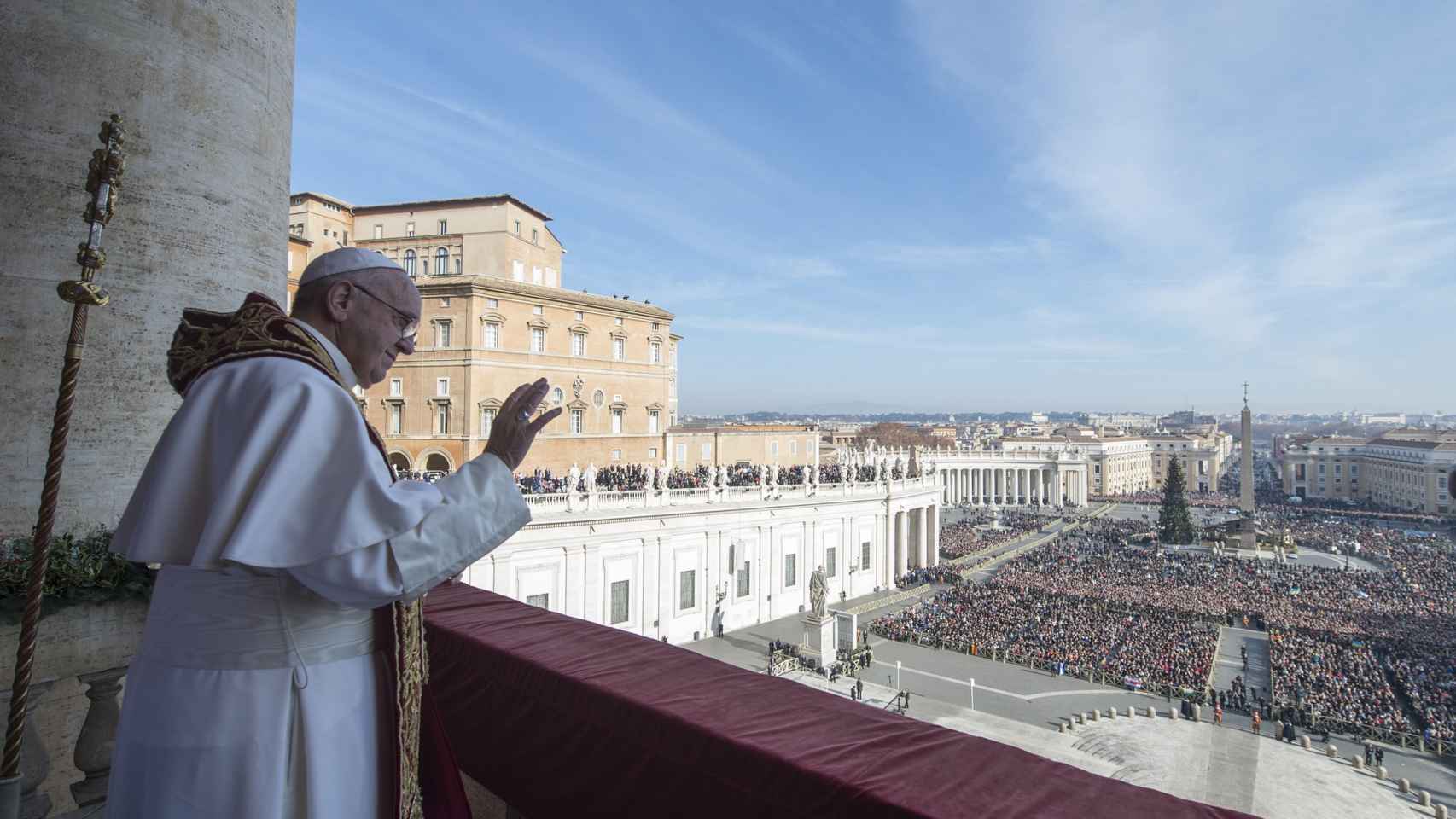 El Papa es el jefe de Estado del Vaticano.