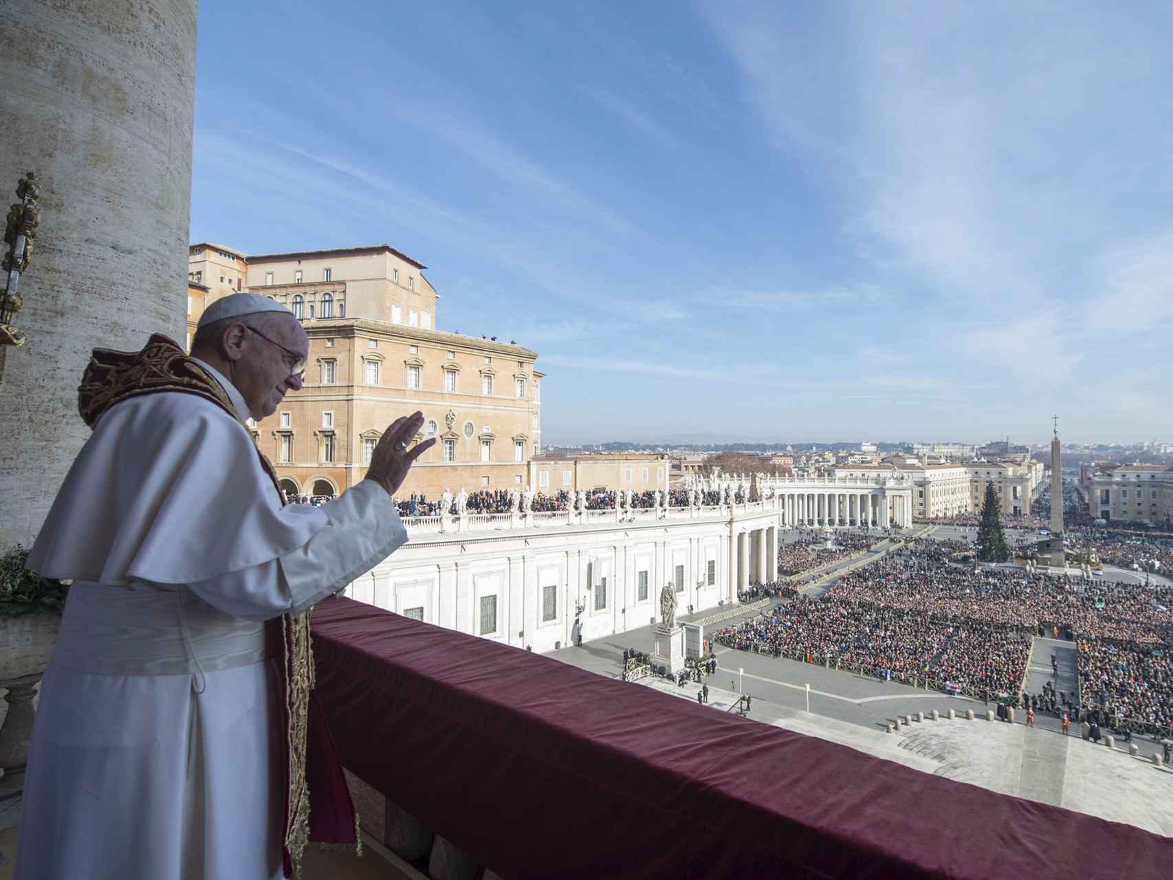 El Papa es el jefe de Estado del Vaticano.