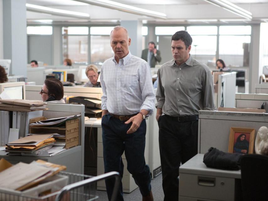 Michael Keaton y Mark Ruffalo, dos de los protagonistas de Spotlight