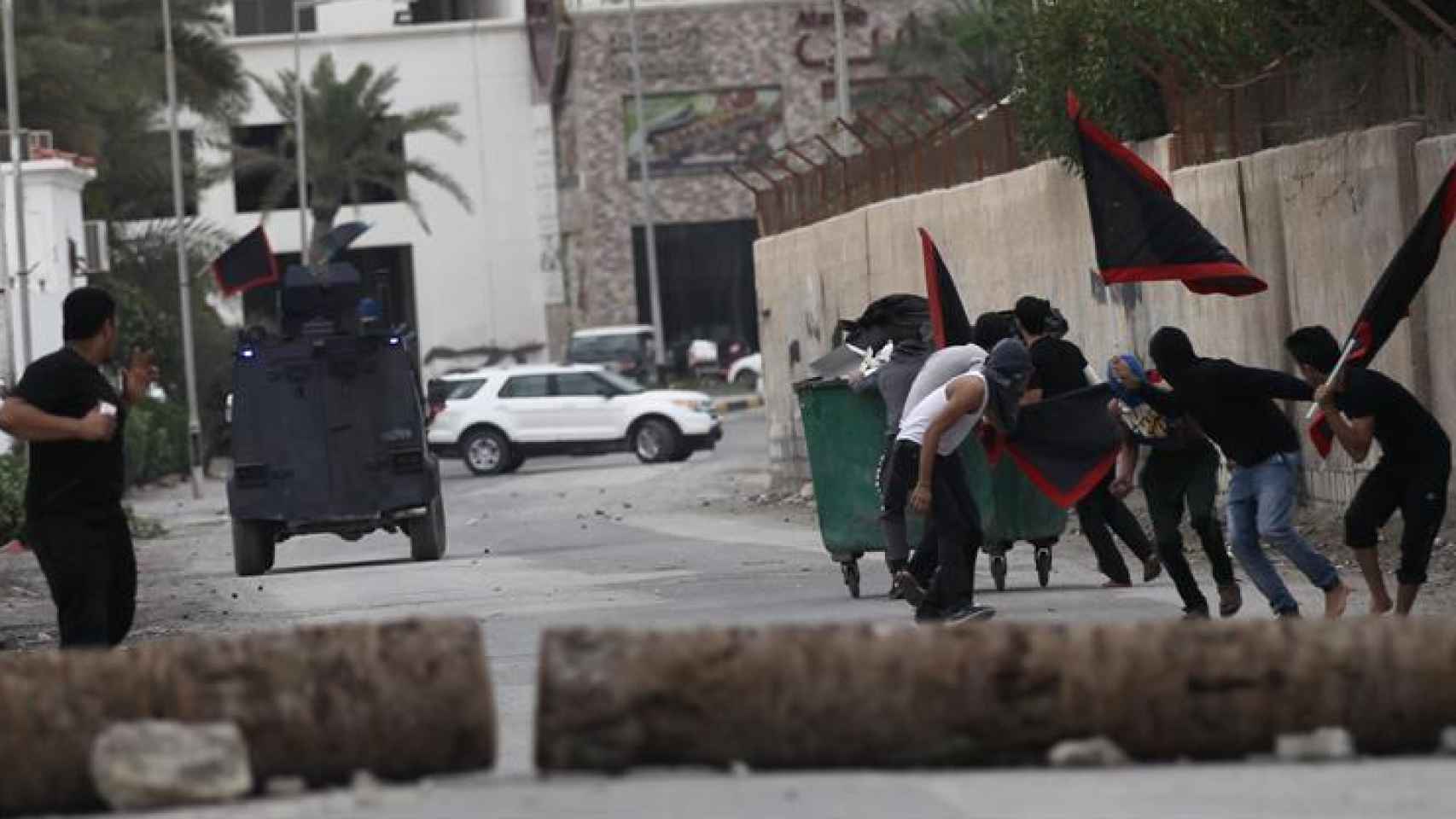 Disturbios en las calles de Bahréin como reacción a la ejecución.