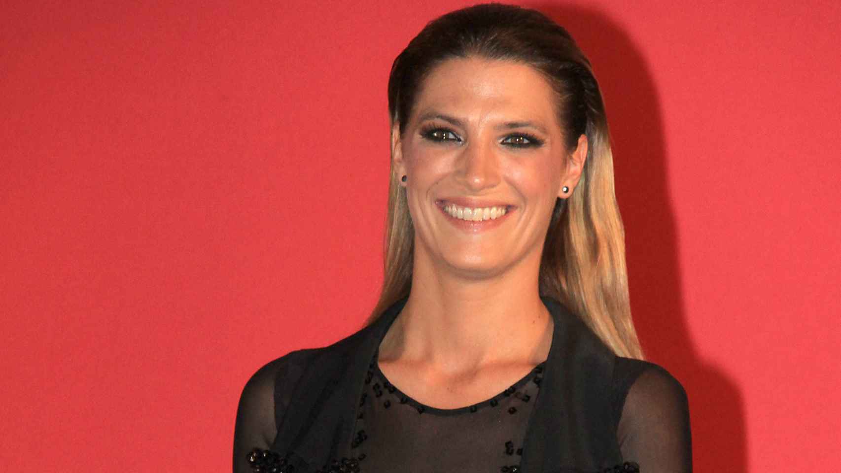 Laura Sánchez con vestido transparente en los Premios Escaparate de Sevilla