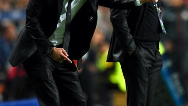 Zidane da instrucciones durante la final de la Champions League contra el Atlético de Madrid.