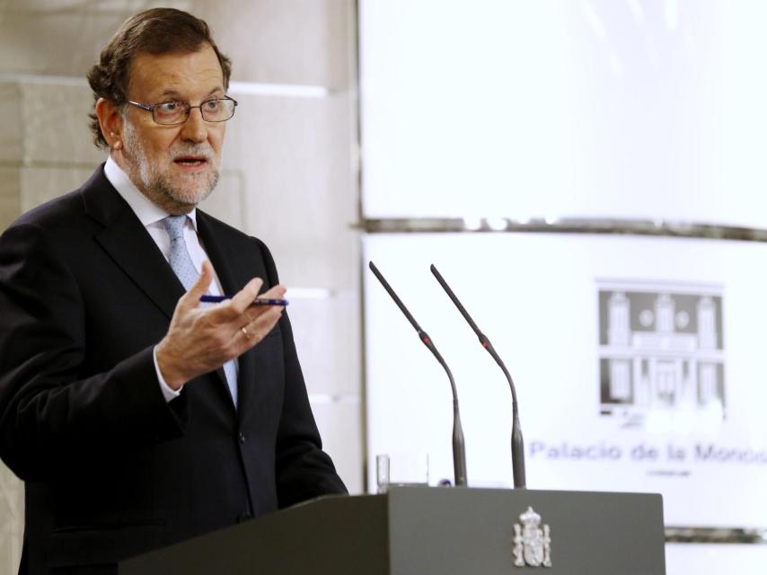 El presidente del Gobierno en funciones, Mariano Rajoy.