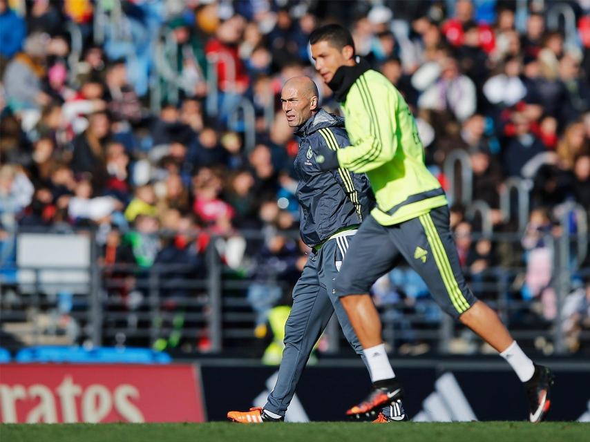 Entrenamiento del martes en Valdebebas