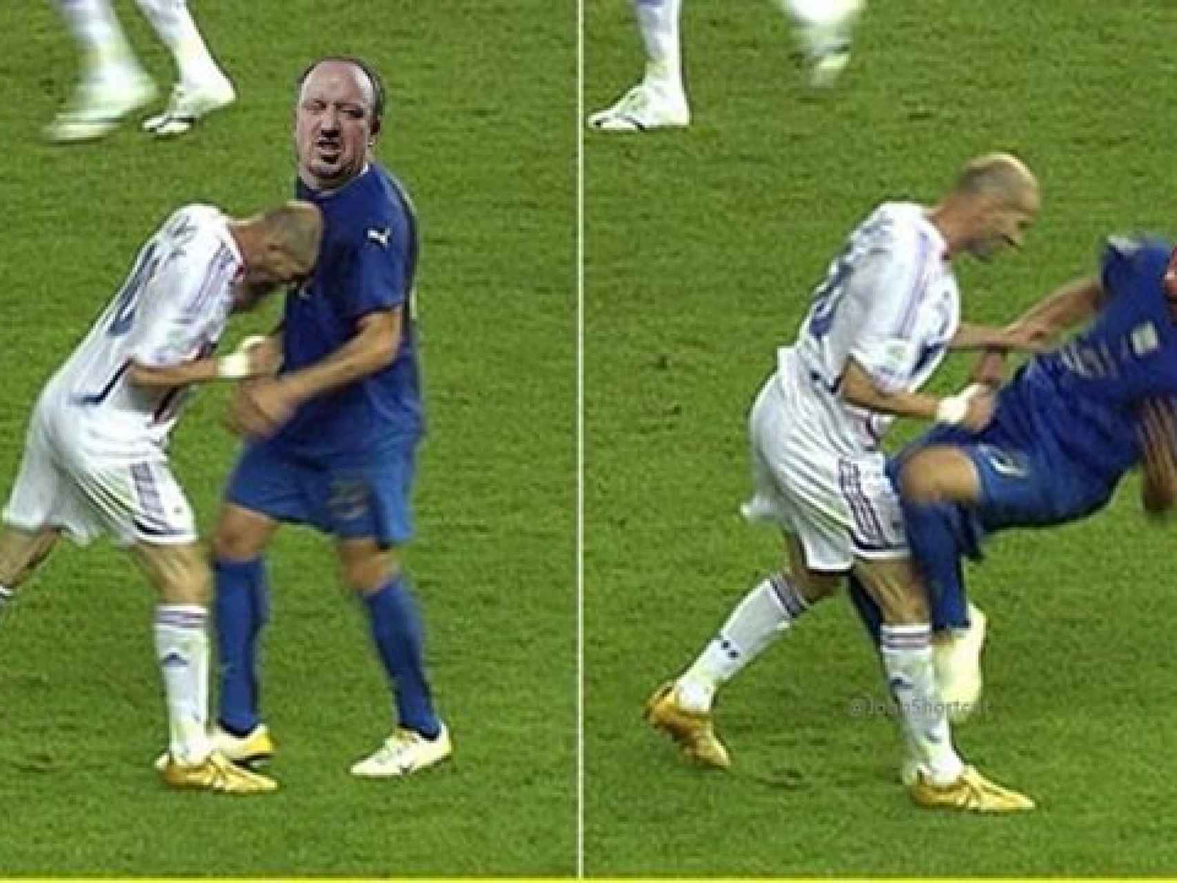 Twitter reinventa el cabezazo de Zidane