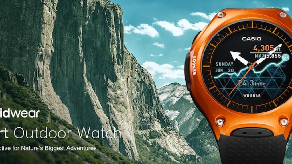 Por fin, el primer reloj Casio con Android Wear