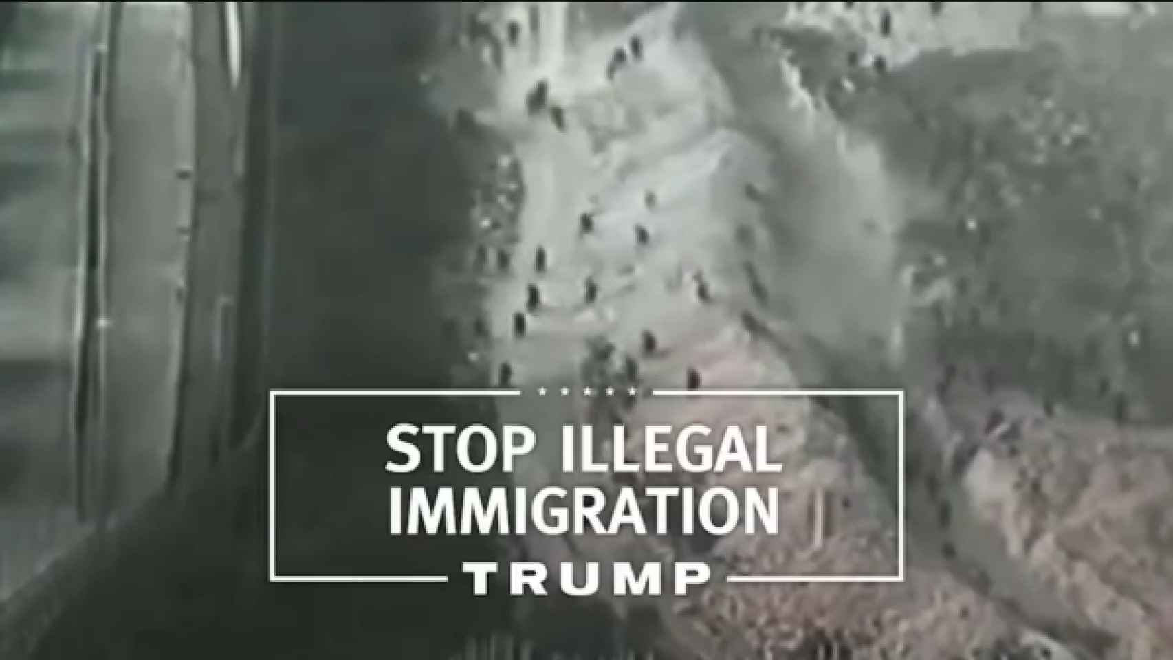 Pantallazo del vídeo con imágenes de Melilla atribuídas a México.