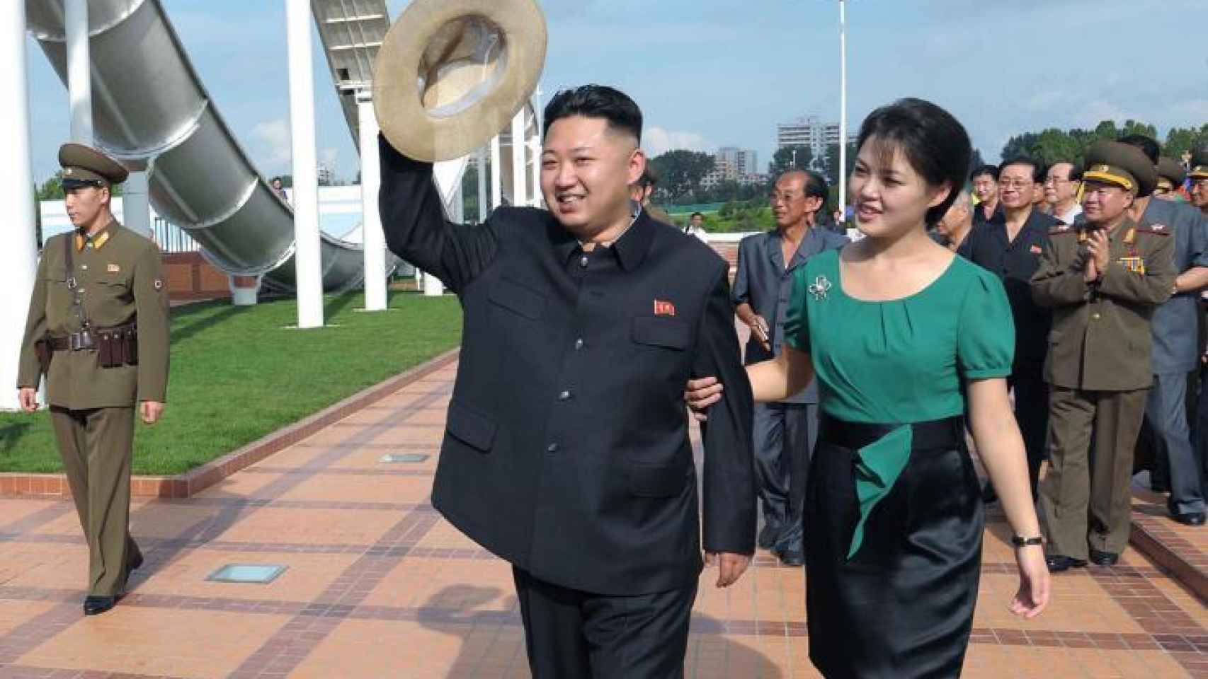 Julio de 2012: aparición de la 'primera dama' norcoreana.