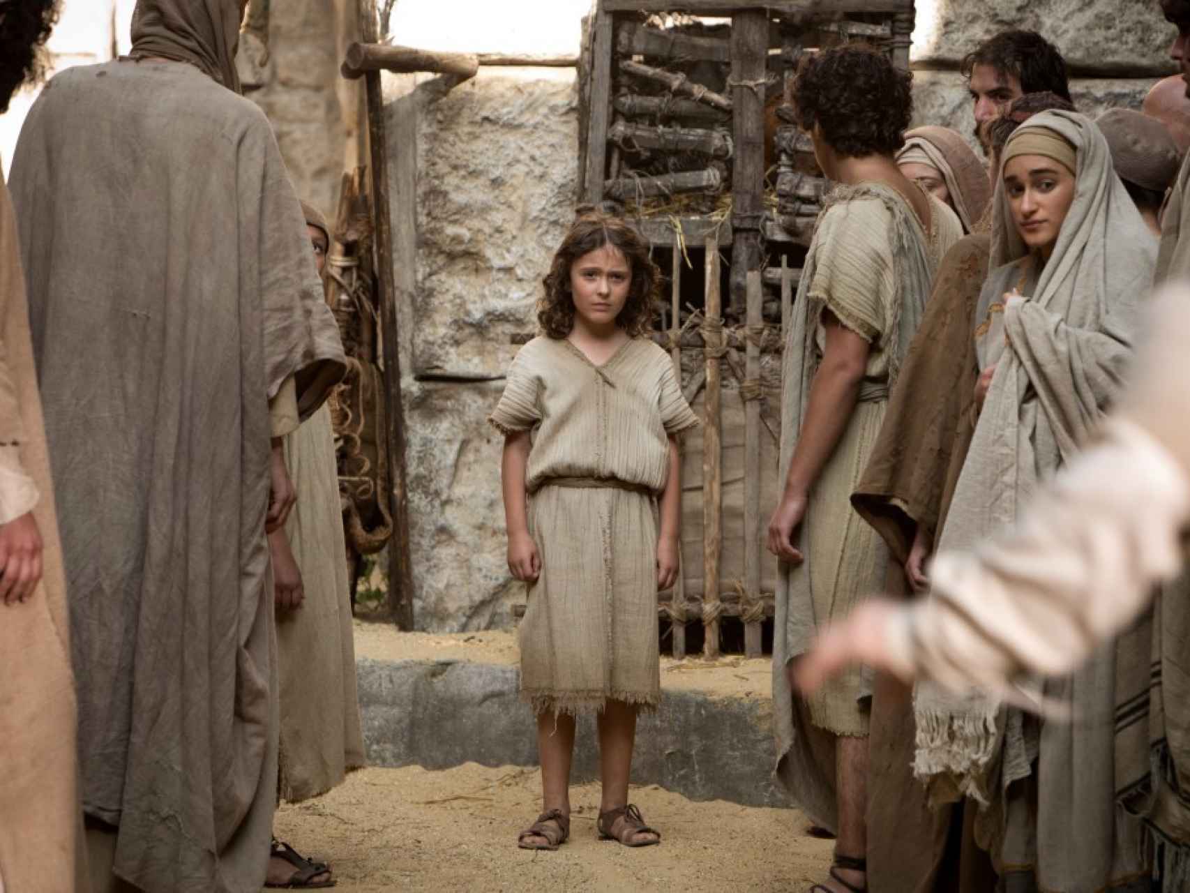 Adam Greaves-Neal, como Jesús, en The Young Messiah