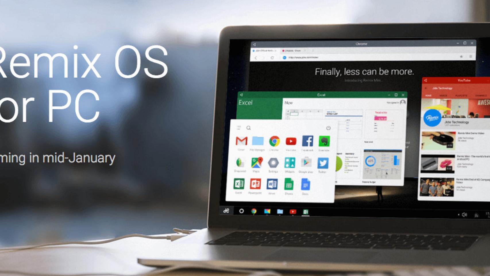 Remix OS, la solución perfecta para llevar Android a tu PC o Mac