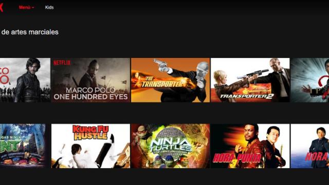 netflix categoria 1