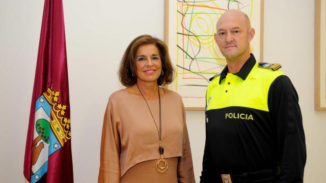 Caletrio junto a Ana Botella en una imagen de 2014