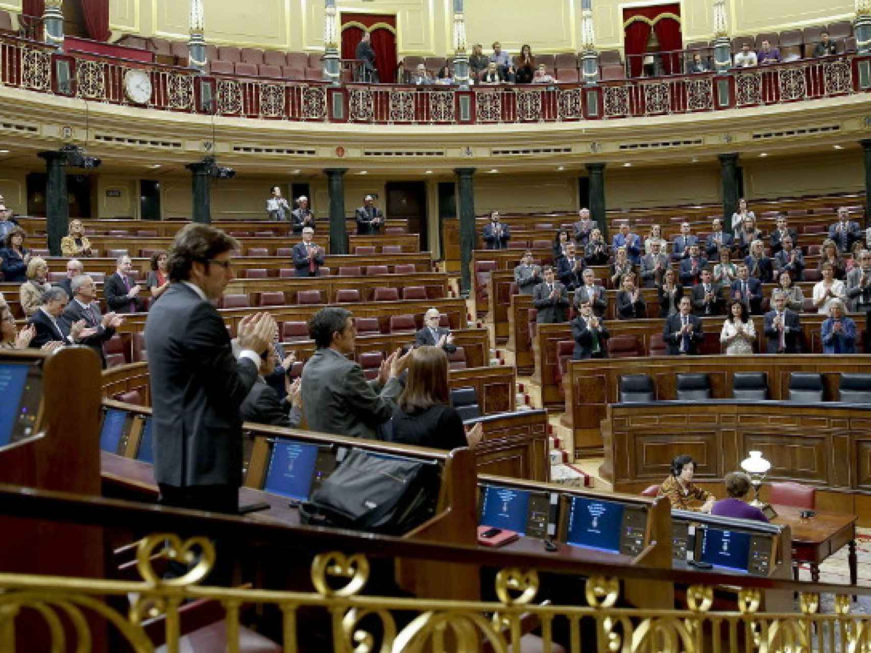 Sala de plenos del Congreso de los Diputados.