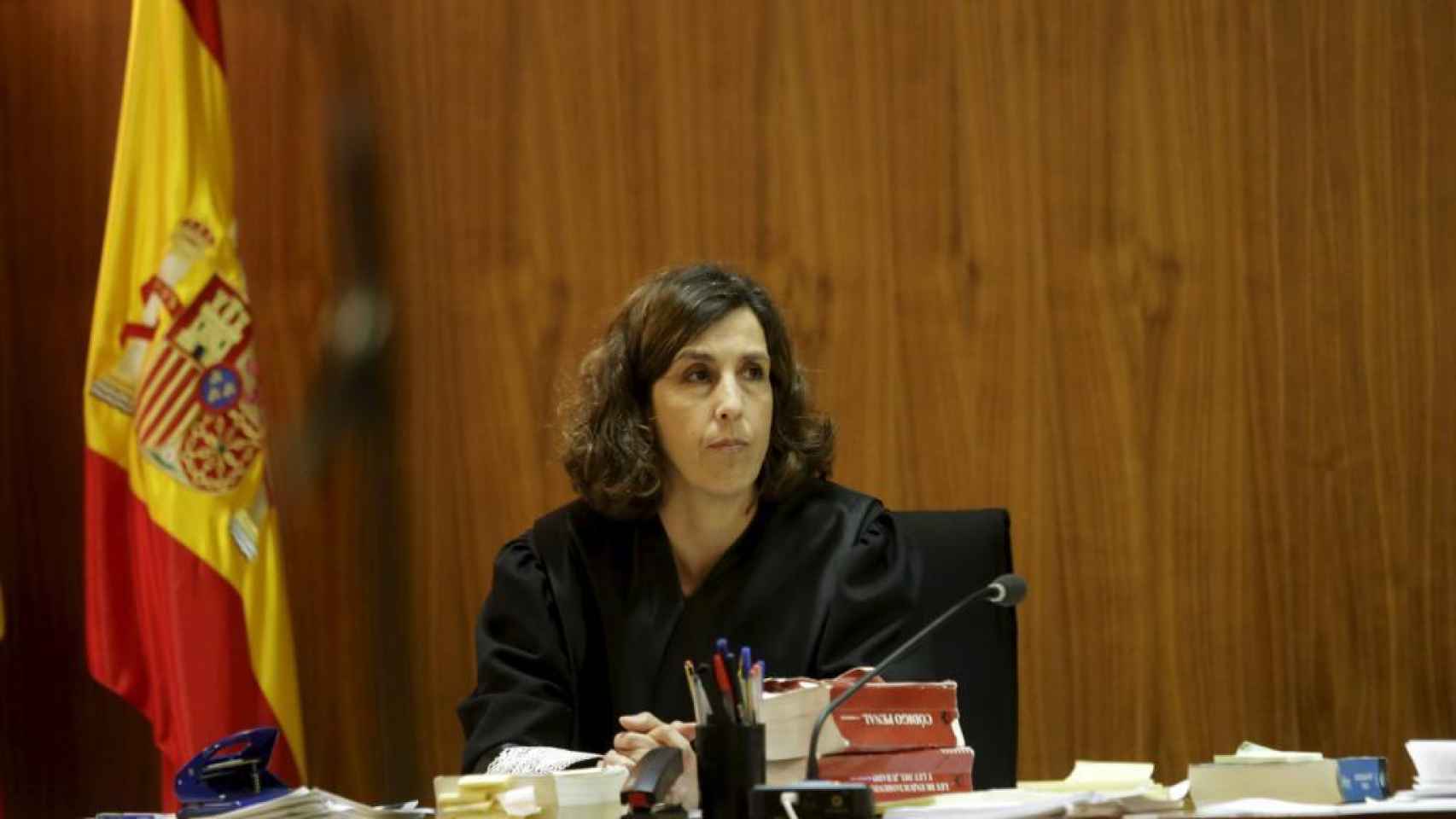 La magistrada Leonor Moyá