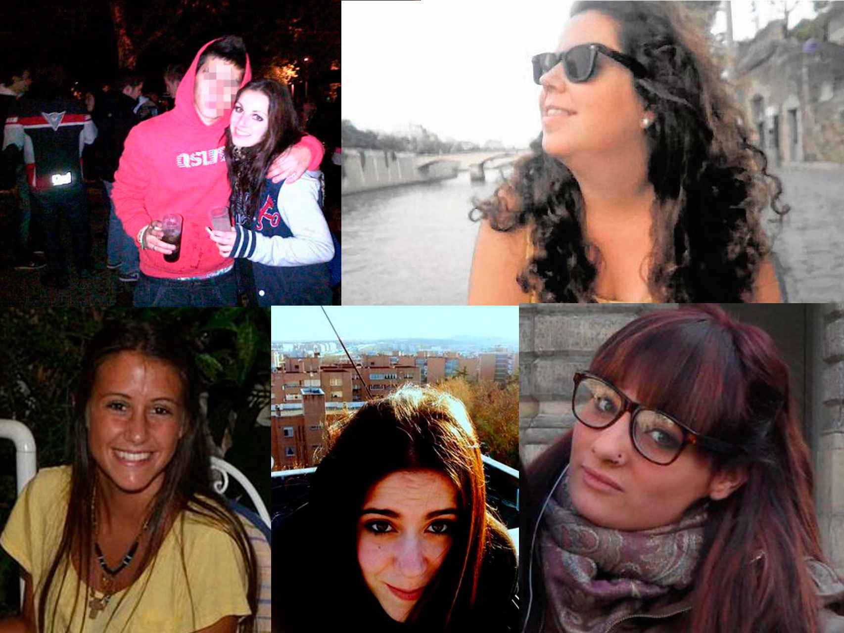 De izquierda a derecha, Rocío Oña, Teresa Alonso, Belén Langdon, Cristina Arce y Katia Esteban