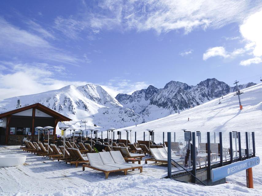 Restaurante en la estación de Grandvalira.