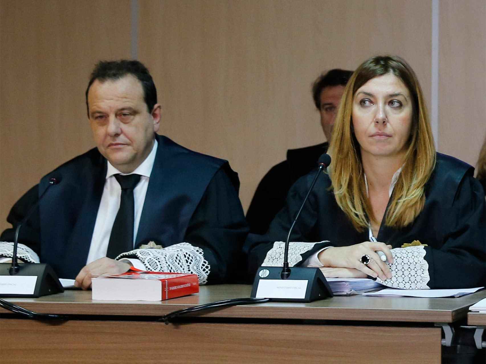 Los fiscales Anticorrupción Pedro Horrach y Ana Lamas, durante la vista.