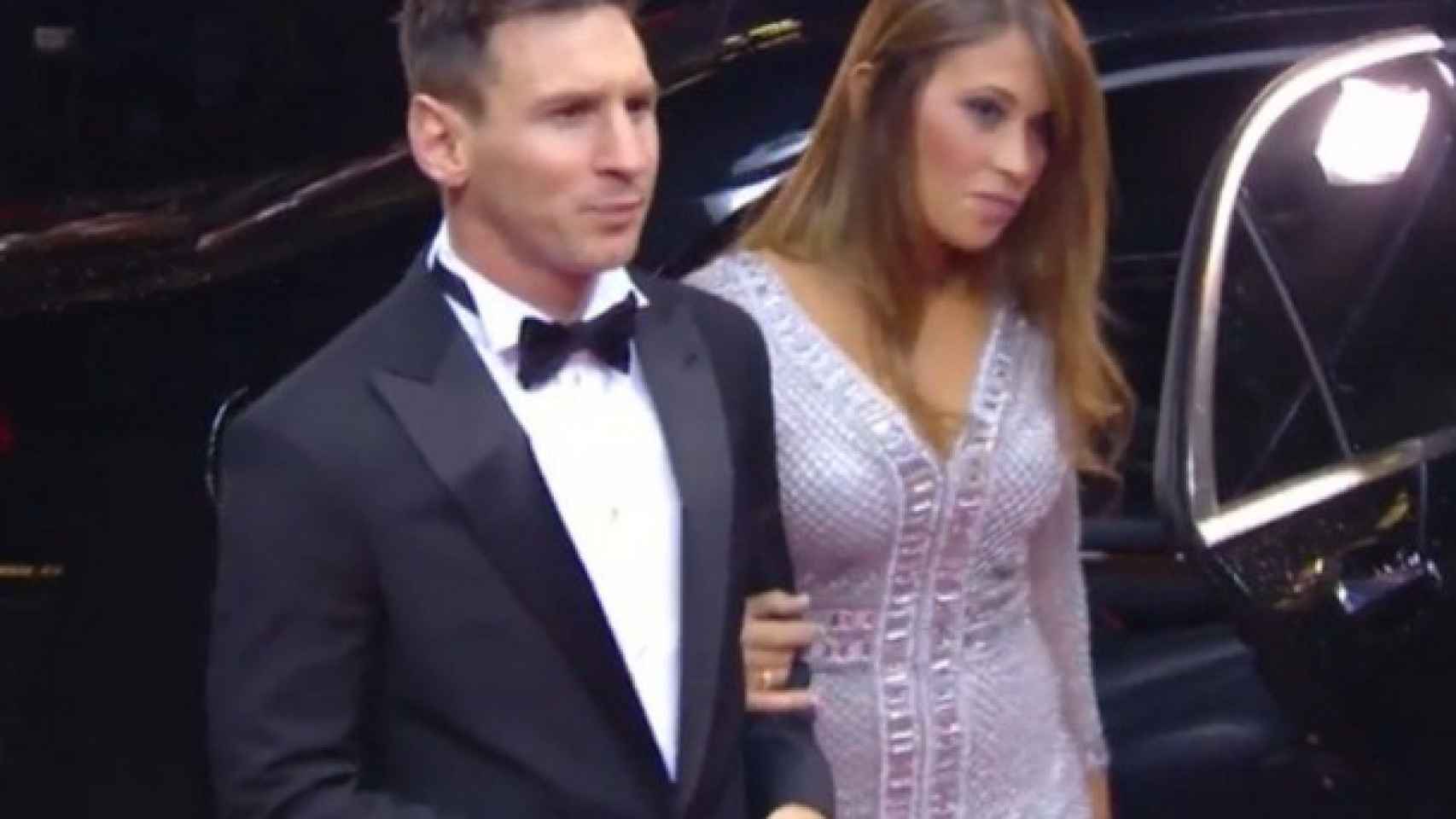 Leo Messi, junto a su mujer Antonella Roccuzzo.
