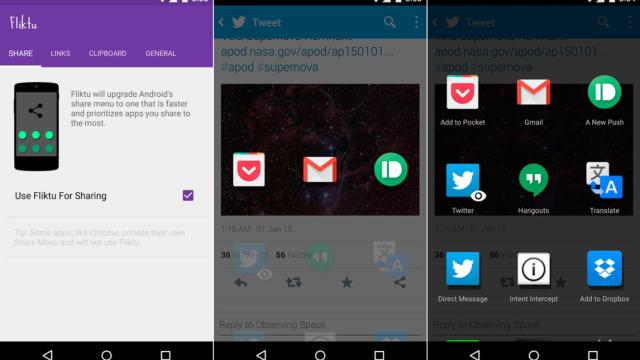 Compartir cualquier cosa es tan fácil como girar tu muñeca con Fliktu