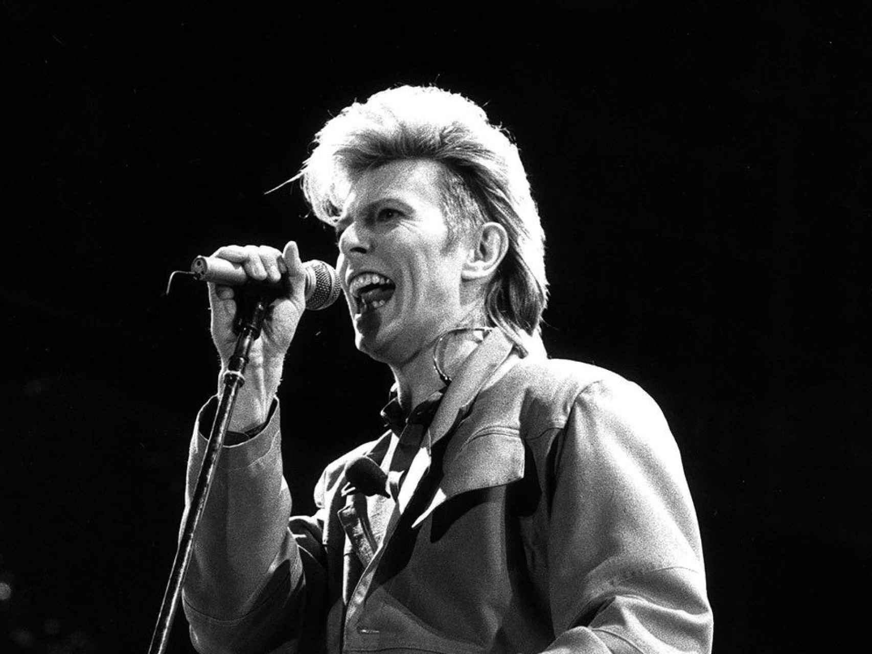 El cantante, en Berlín en junio de 1987.