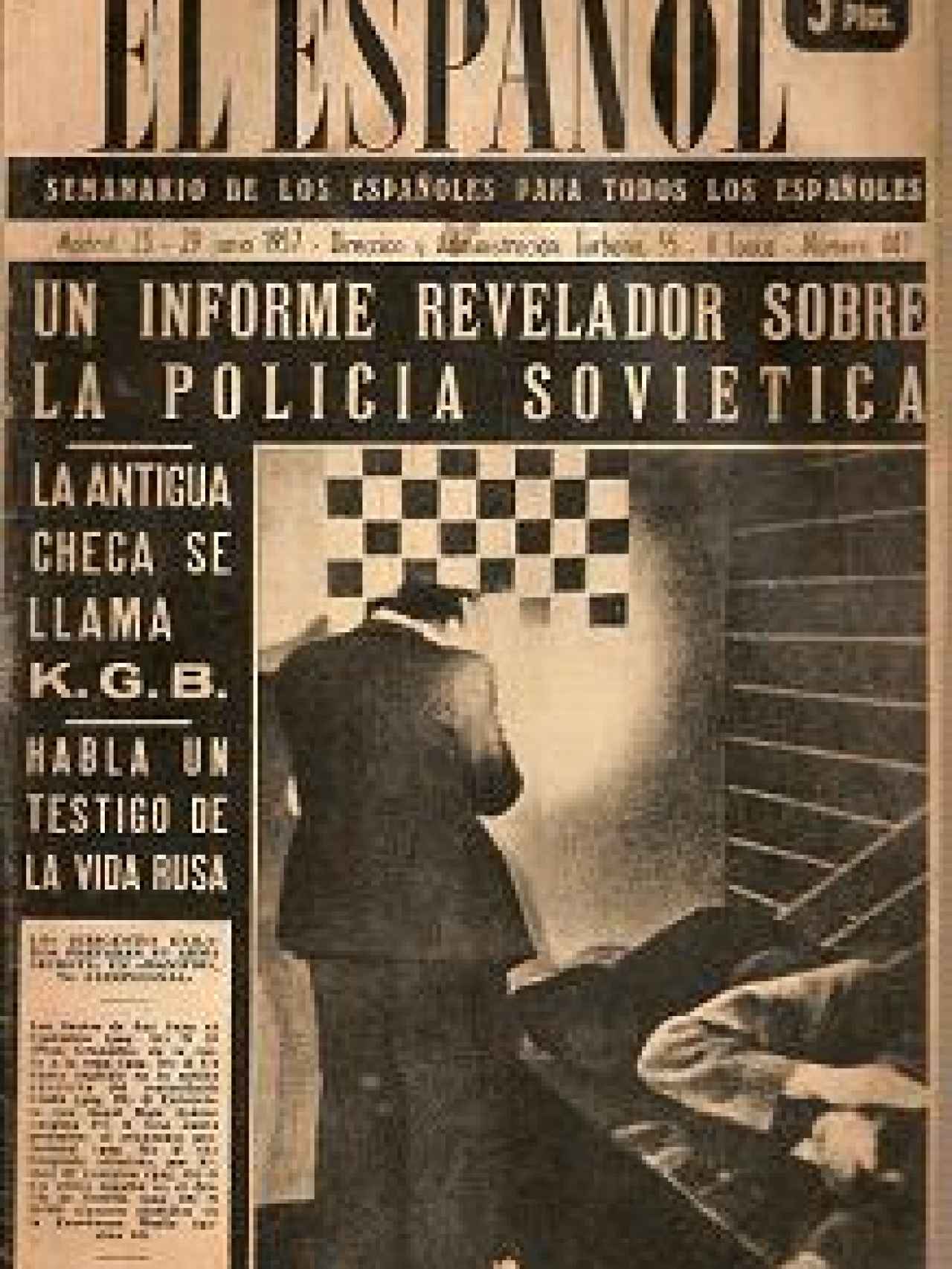 El Español el 23 de junio de 1957