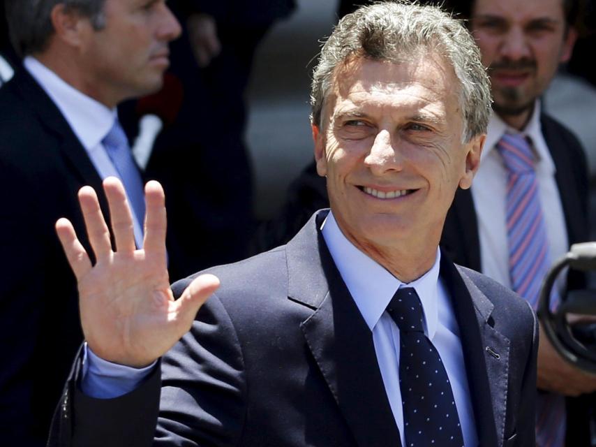 Mauricio Macri, presidente de Argentina.