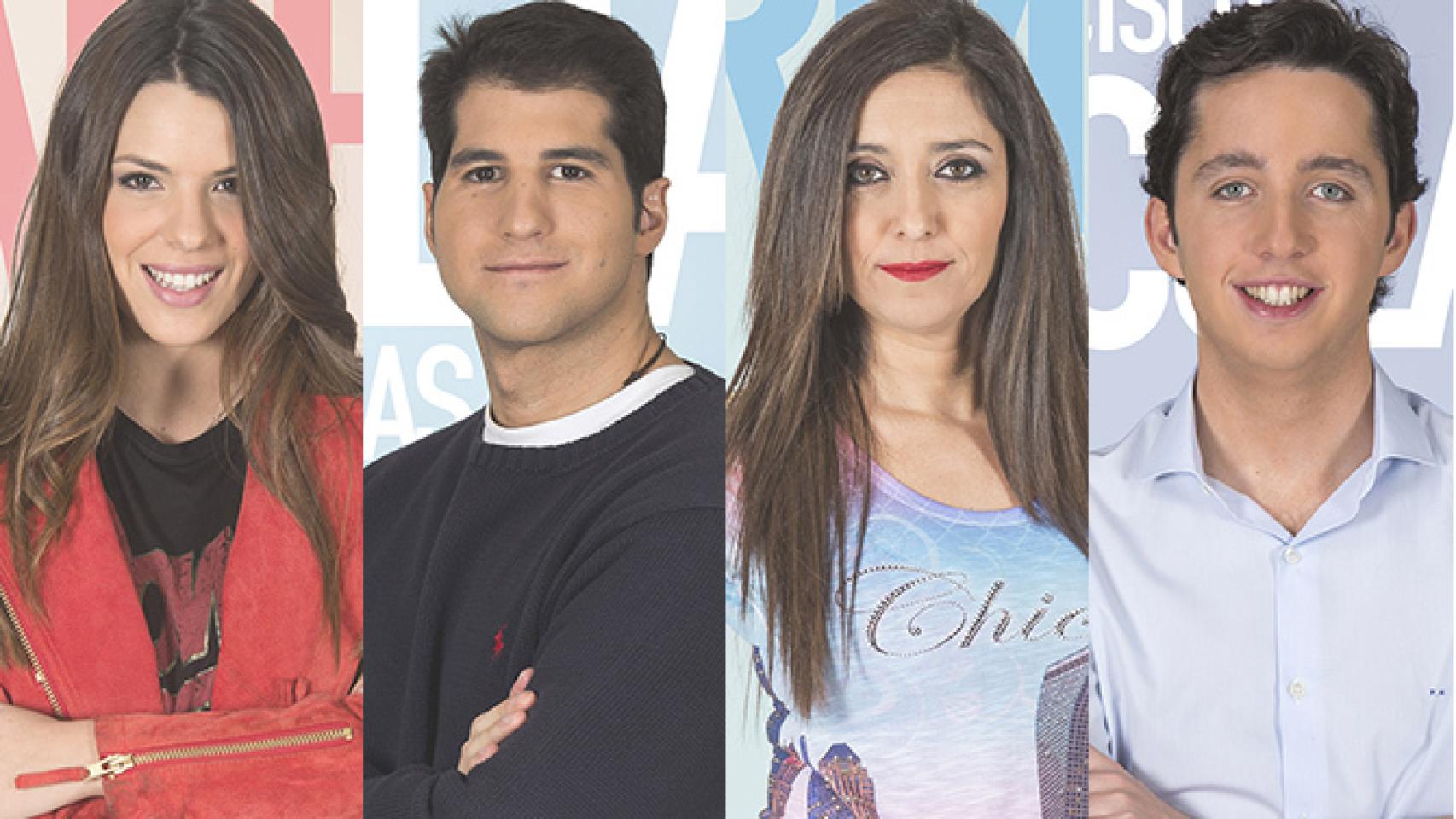 Laura, Carmen, Fran Nicolás y Julián, primeros nominados de 'GH VIP 4'