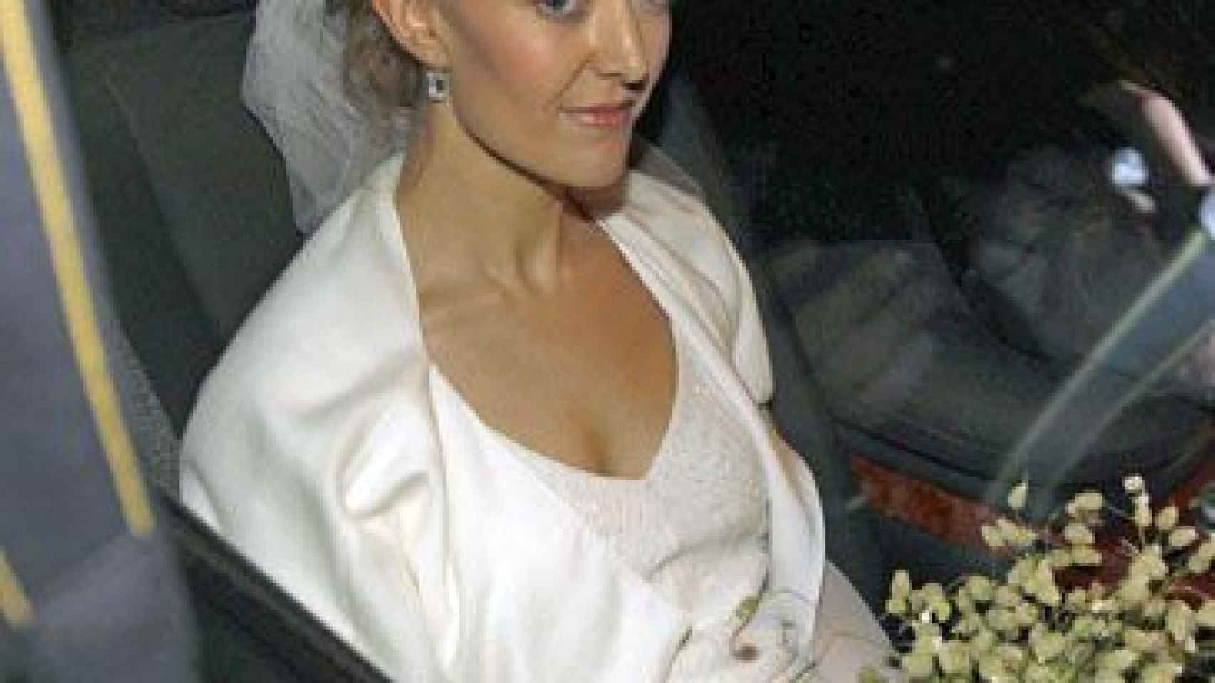 Marta Ortega vestida por Narciso Rodríguez el día de su boda en Coruña